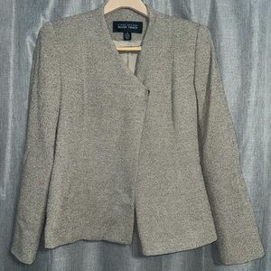 Linda Allard Ellen Tracy Grey Jacket